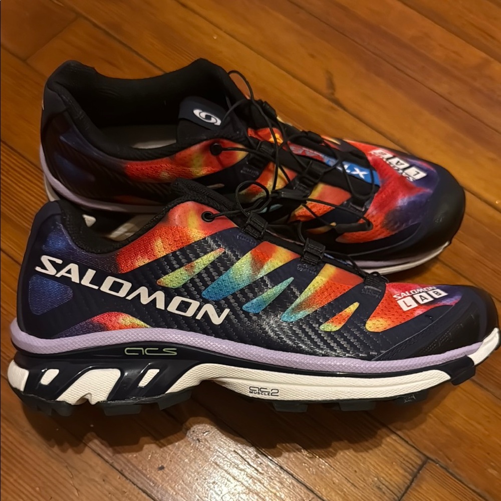 Salomon men/women's Xt-4 Advanced Tie-Dye Low-top Sneakers